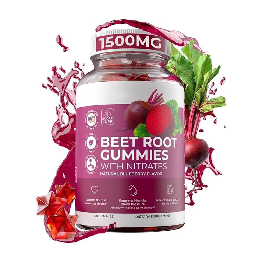 Gummies fréamhacha bia biatais Purepremium le níotráití: Treisiú nádúrtha le haghaidh folláine imshruthaithe