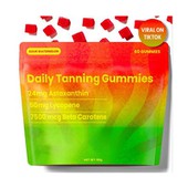 Tannies Nádúrtha Glow Tan Tacaíocht Gummies