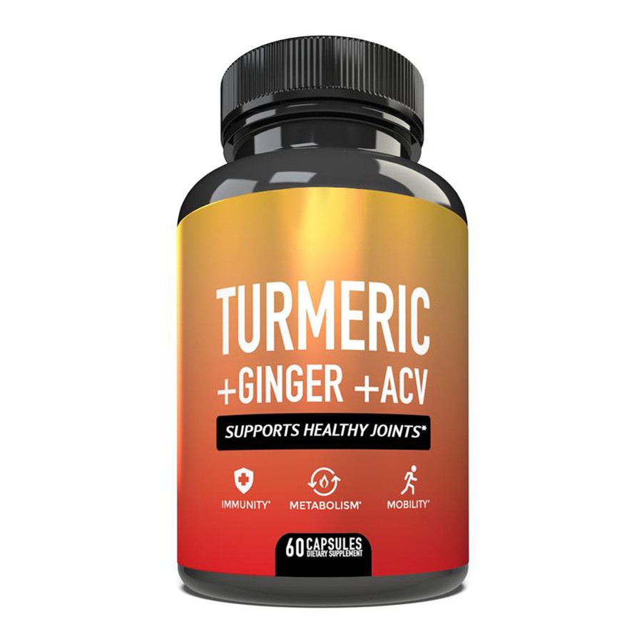 Ginger Turmeric ACV Do chumasc nádúrtha go léir le haghaidh díolúine, tacaíocht athlasadh soghluaisteachta
